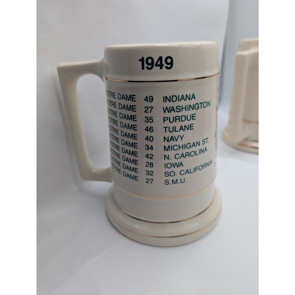 Vintage 1949 Notre Dame Fighting Irish National Champions Commemorative Beer